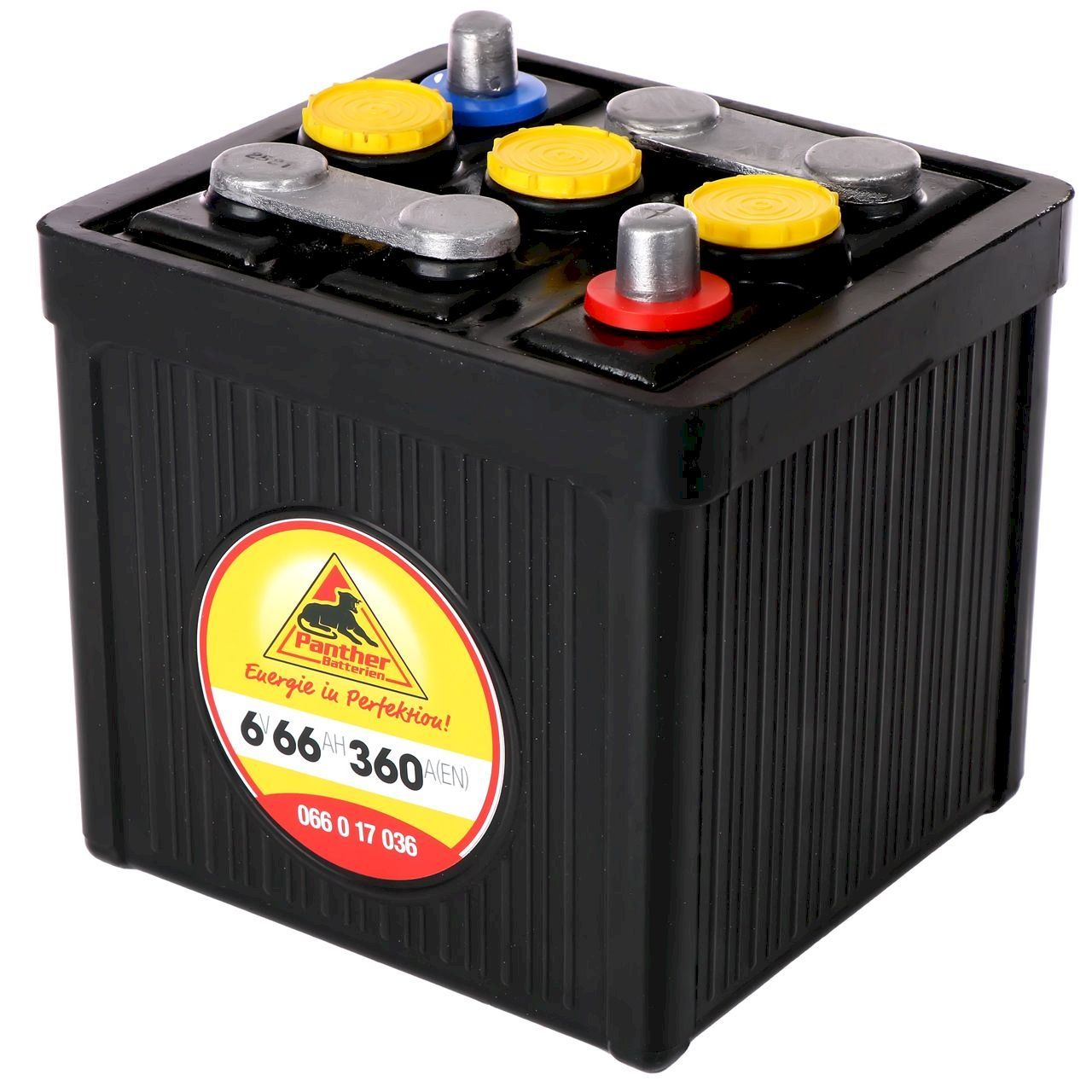 Batterie: Panther Oldtimer Autobatterie 6V 66Ah – Nuovo e nell'imballaggio originale da Bottighofen venduto da zaap 2