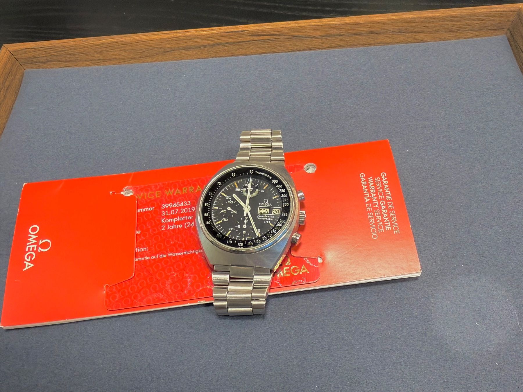 Omega Orologi: Omega Speedmaster Mark IX (4.5), Ref. 176.0012 – Usato da Bülach venduto da M.RothUhrenatelier 7