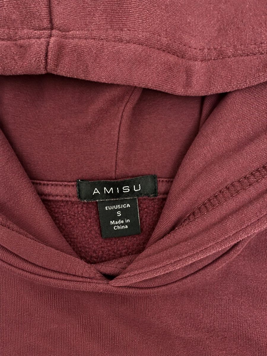 Pullover & Sweatshirts: SWEAT À CAPUCHE BORDEAUX – Gebraucht aus Lausanne von KeNaChic 2