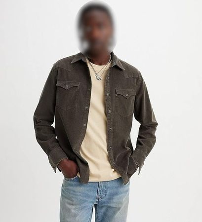 NEU Levi's Herren Western Standard Hemd S