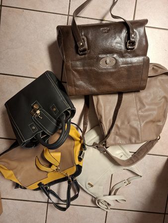 Div.Handtaschen leder