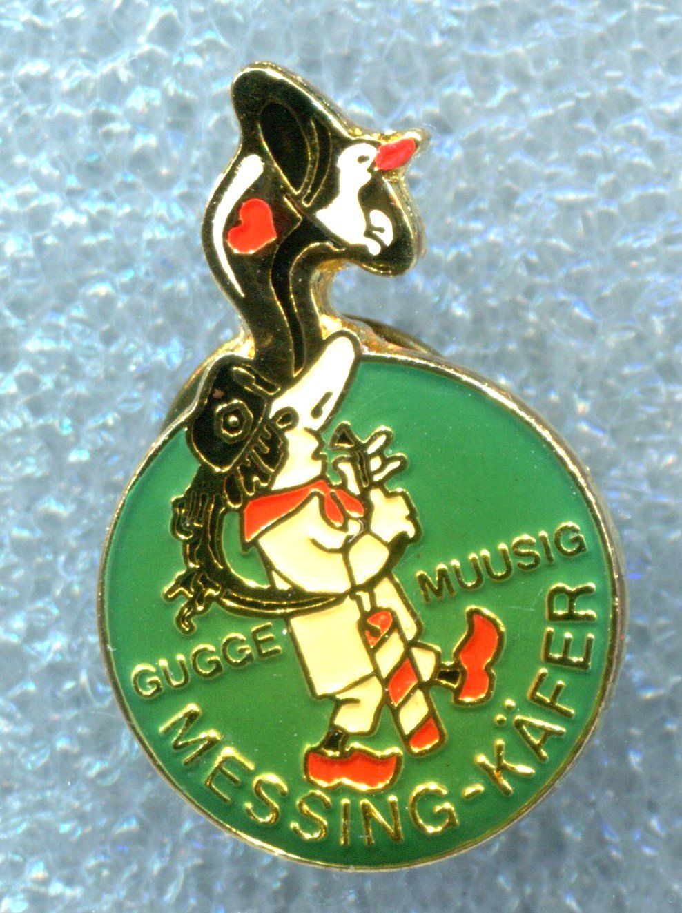 Placchette & Badge: Guggemussig  MESSING KÄFER – Usato da Winterthur venduto da Sammleroase