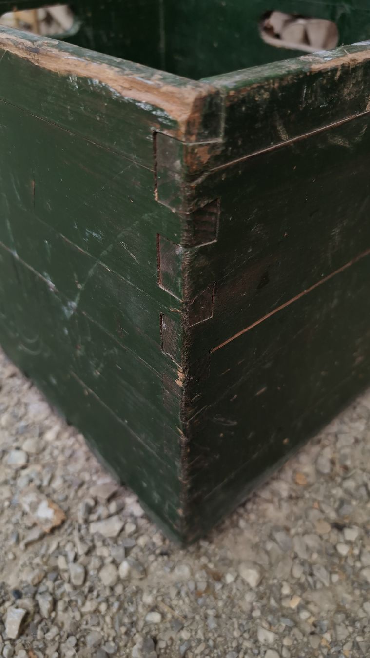 Dosen: Ankerbier Kasten antik – Gebraucht aus Oltingen von gys_2yjc 4