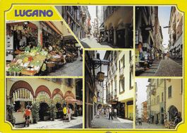Lugano Via Pessina-Via Nasaa-Via Cattedrale TI
