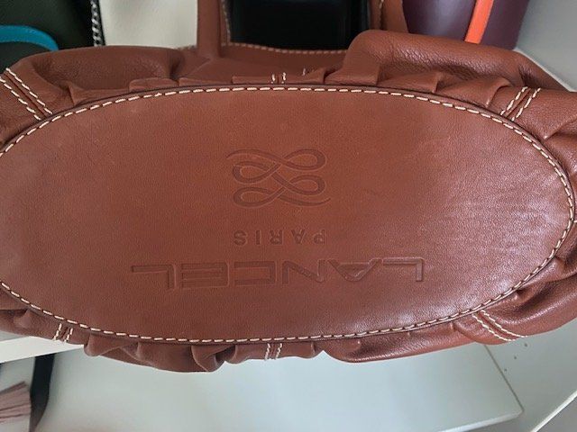 Lancel Borse da donna: Lancel Daligramme Paris Ledertasche, Cognac Braun – Usato da Nuerensdorf venduto da ghi_b7xs 2