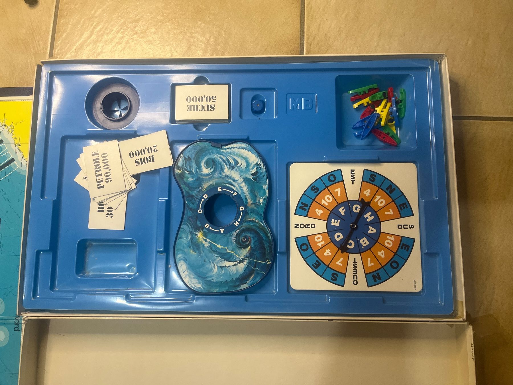 Jeu De Société Le Triangle Du Diable - Mystère Du Triangle Des Bermudes - Jeu Complet - Édition Rare - PAL