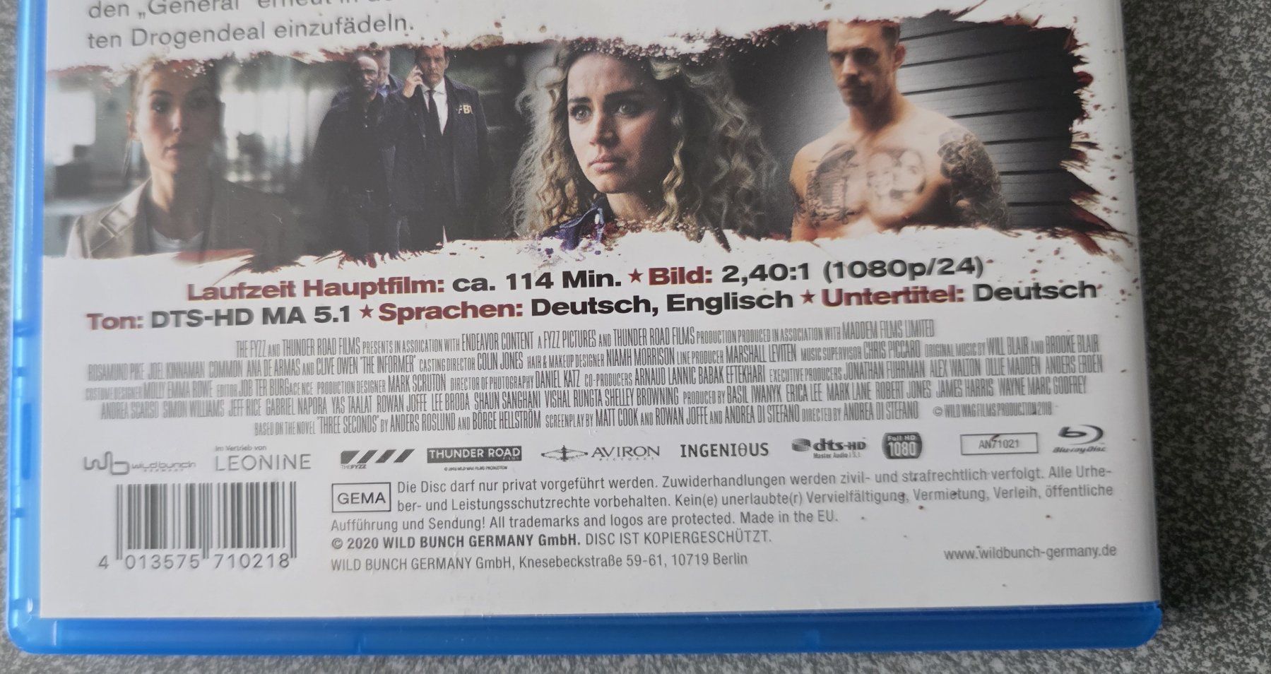 Alle DVDs: Blu-Ray The Informer / Joel Kinnaman – Gebraucht aus Oetwil am See von fineli2 1