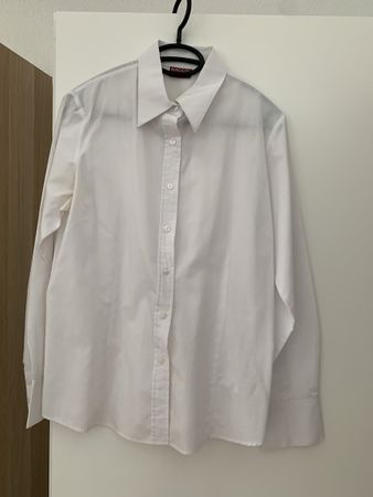 BIAGGINI Damenbluse, Weiss Grösse 40, Polyester/Baumwolle