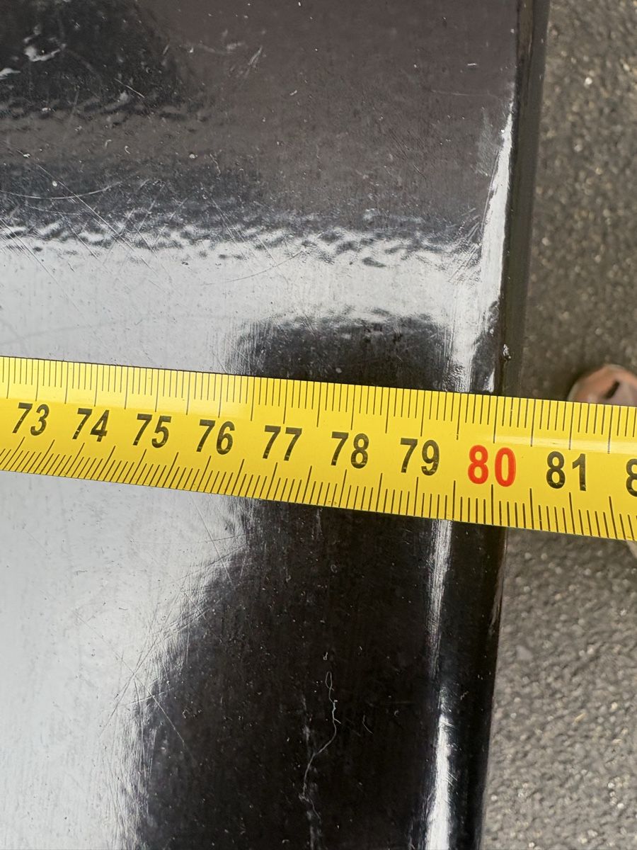 Embru Tavoli: Gartentisch Embru Schaffner schwarz Designklassiker – Usato da Schönenwerd venduto da Snickers123 5