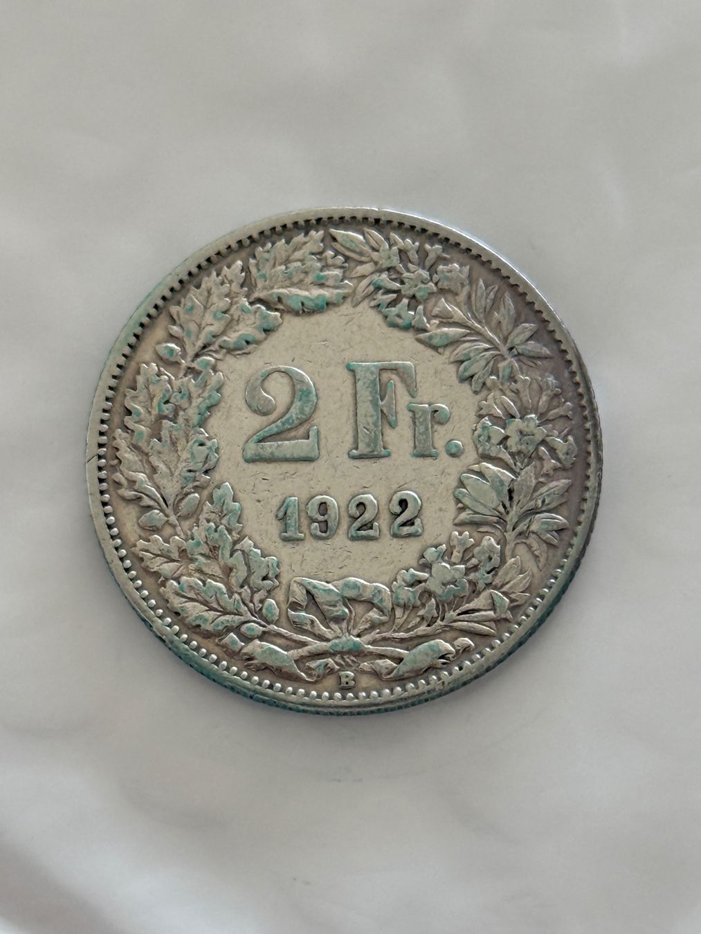 Tutti le monete: 2 Franken 1922  Silber, Rar – Usato da Wallisellen venduto da SWISS_SILVER1