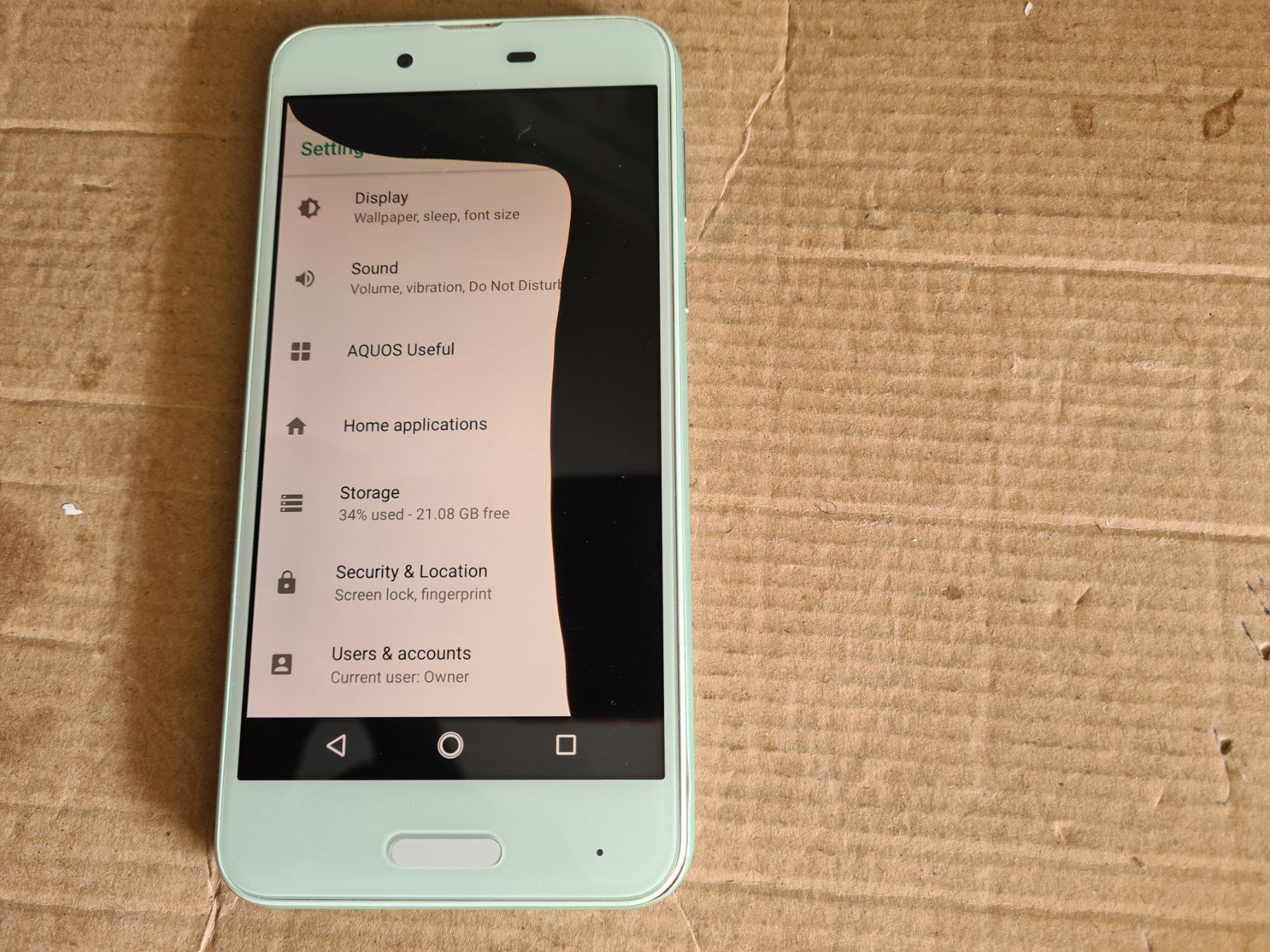 Sharp Telefoni cellulari / Smartphones: Android Handy ohne Sperre Lock:Sharp Aquos SHV40 Display def – Difettoso da Winterthur venduto da Opusco 6