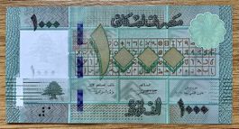 1000 Livres Libanon!!! UNC!!!