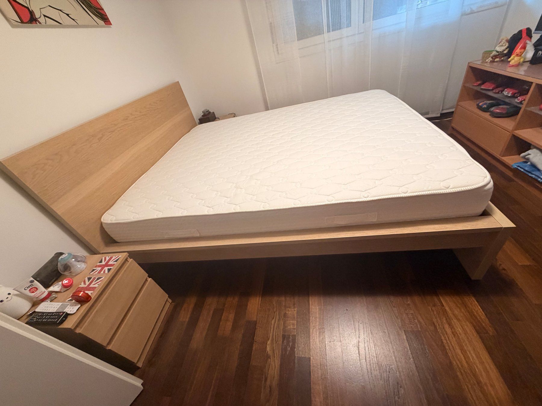 Ikea Letti: Bett Set mit Matratze und Lattenrost – Usato da Allschwil venduto da roberto.reck