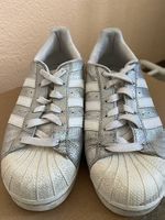 Adidas Superstar Sneakers silber Gr. 39 1/3