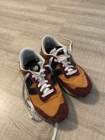 New Balance 237 Orange Burgundy Sneakers Size 7.5 Used Fall 