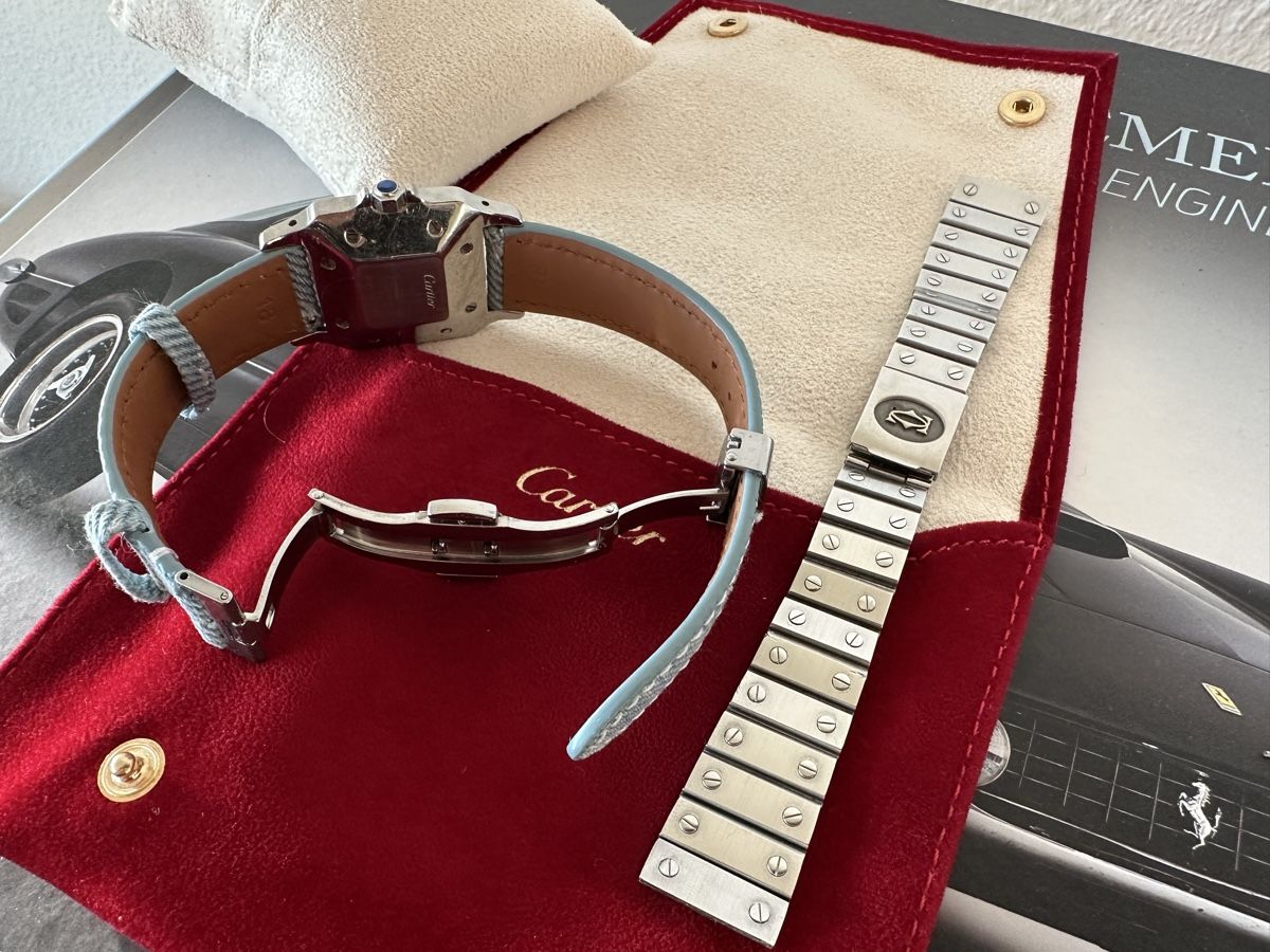 Cartier Uhren: Cartier Santos 2960 – Gebraucht aus Zug von wildcollection 3