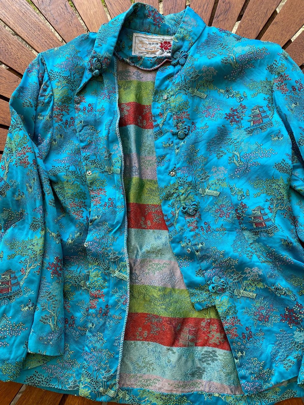 Camicette: Vintage Chinesische Bluse Grösse S – Usato da Rorbas venduto da tun_m7fz 6