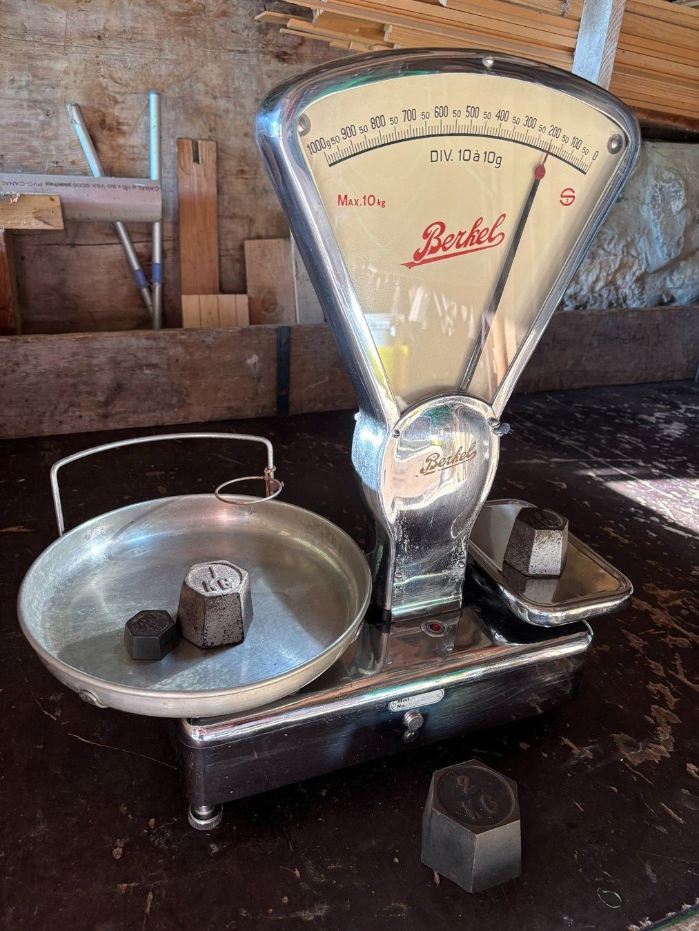 Berkel Bilance e pesi: Berkel Waage 10Kg – Usato da Boltigen venduto da snowexpert