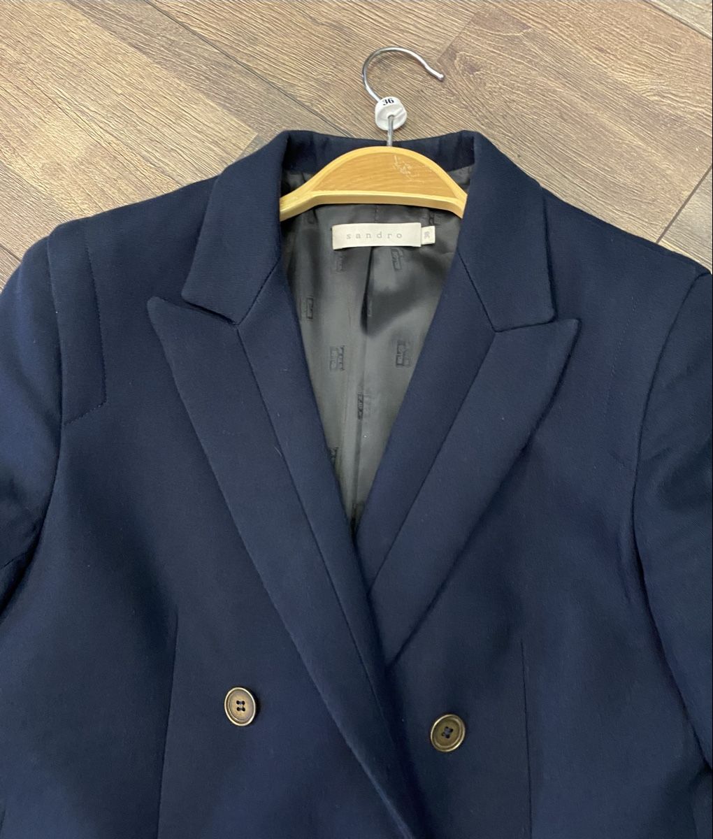Sandro Vestes: Sandro Blazer dunkelblau Topzustand S – D'occasion à Büron par Coerner 3