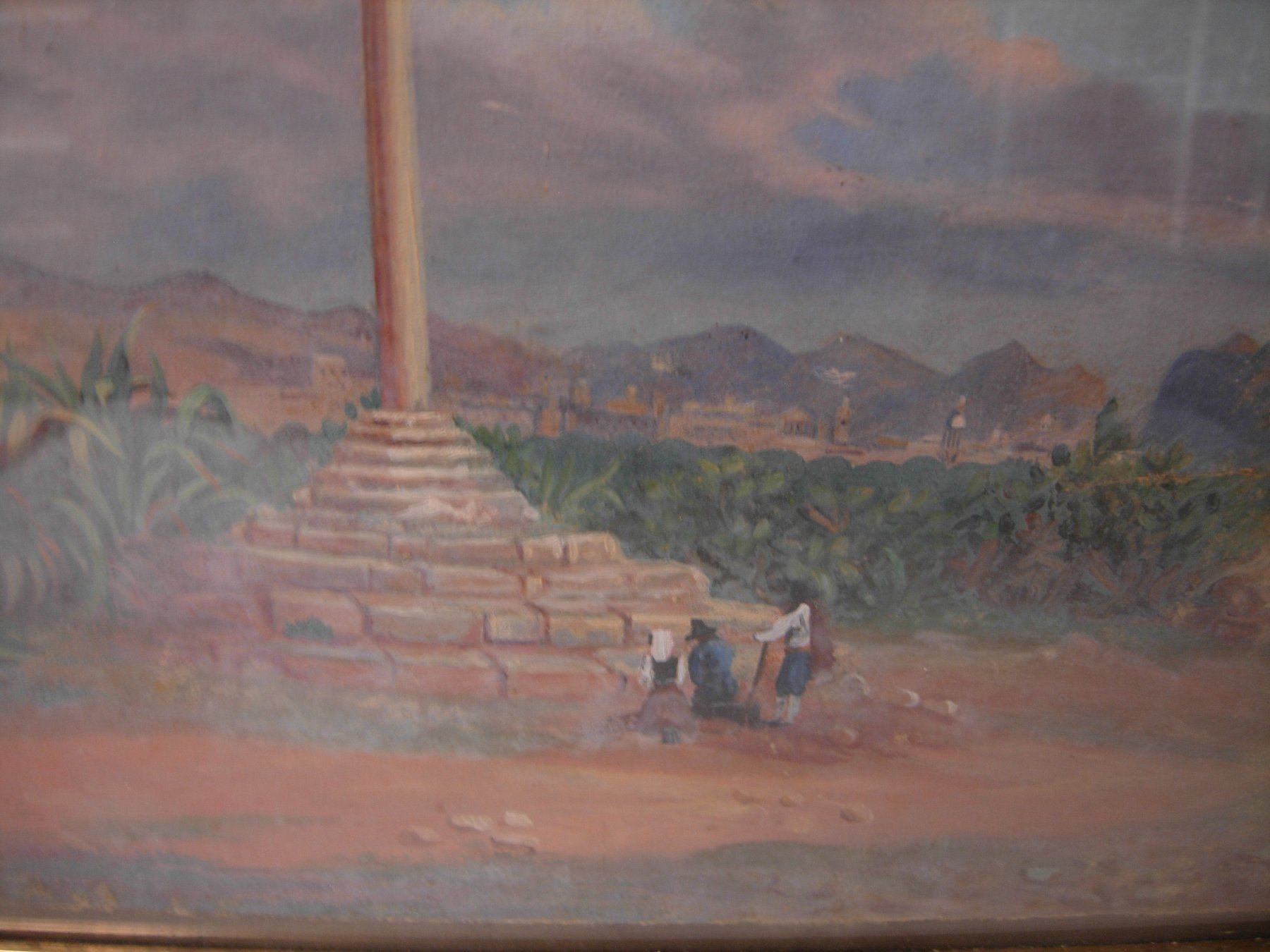 Dipinti: Italienische Schule um 1900-Gouache – Usato da Luzern venduto da Lucernauno 1