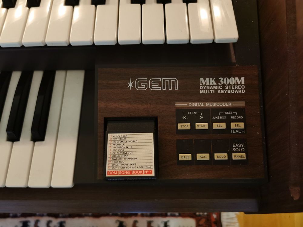 GEM Orgel / Digital Keyboard (Gebraucht) in Brunnen für CHF 1 – nur ...