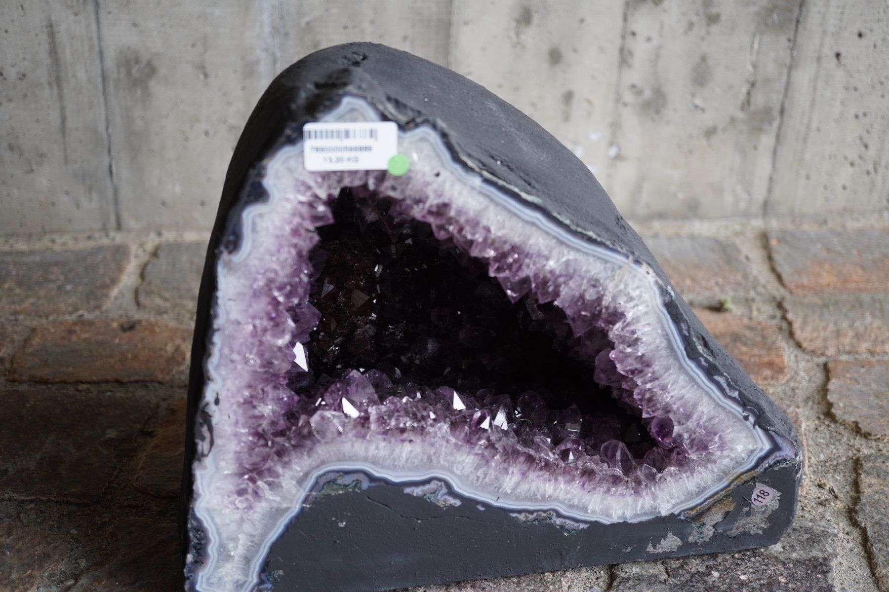Mineralien & Heilsteine: Amethyst   Druse 13.2kg    Flame  28cm x 23cm     3.2.1 – Neu und originalverpackt aus Eschenbach SG von topstone 2