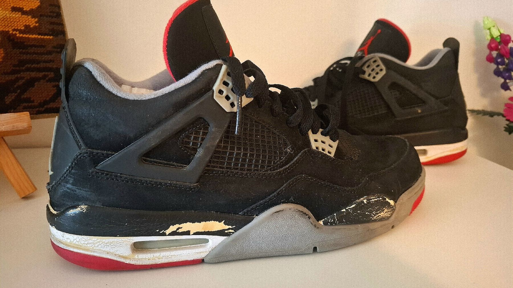 Jordan Scarpe da uomo: jordan 4 Bred 2012 – Difettoso da Perly venduto da gsc_hwt7 1