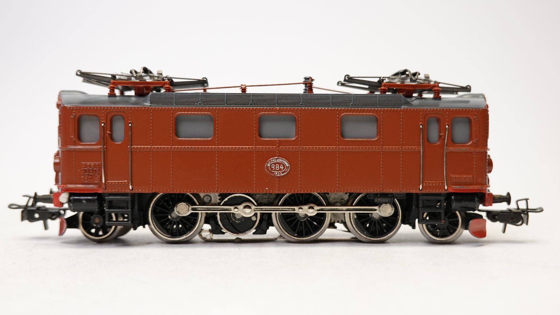 Märklin Modellini di ferrovie: e4 Märklin 3030D SJ BR Da E-Lok braun – Usato da Thun venduto da evinka_gmbh 3
