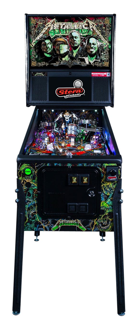Stern Pinball Flipper: Metallica Remastered Premium – Nuovo (secondo la descrizione) da Schalunen venduto da schwabspielautomaten 2