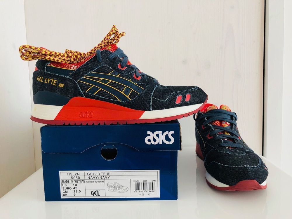 Asics gel lyte iii japanese denim online