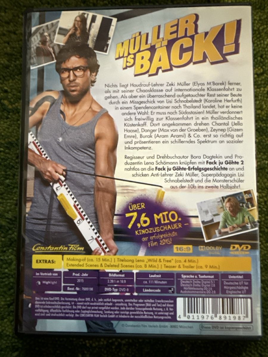 Tutti i DVDs: DVD Fack ju Göhte 2 – Usato da Dettighofen (Lengwil) venduto da Dolol 1