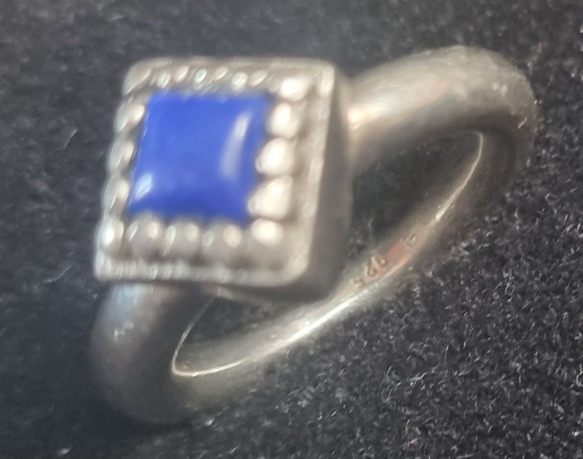 Anelli: massiver Ring mit Lapislazuli – Usato da unterägeri venduto da ursiou 1