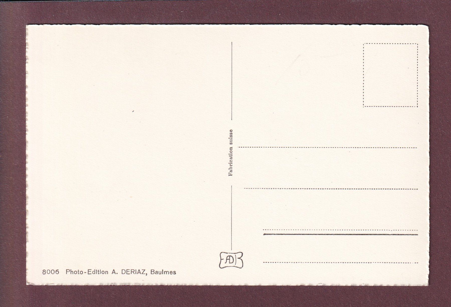 Cartes postales: CHAMPERY - Téléférique de Planachaux – D'occasion à Pully par nicecards 1