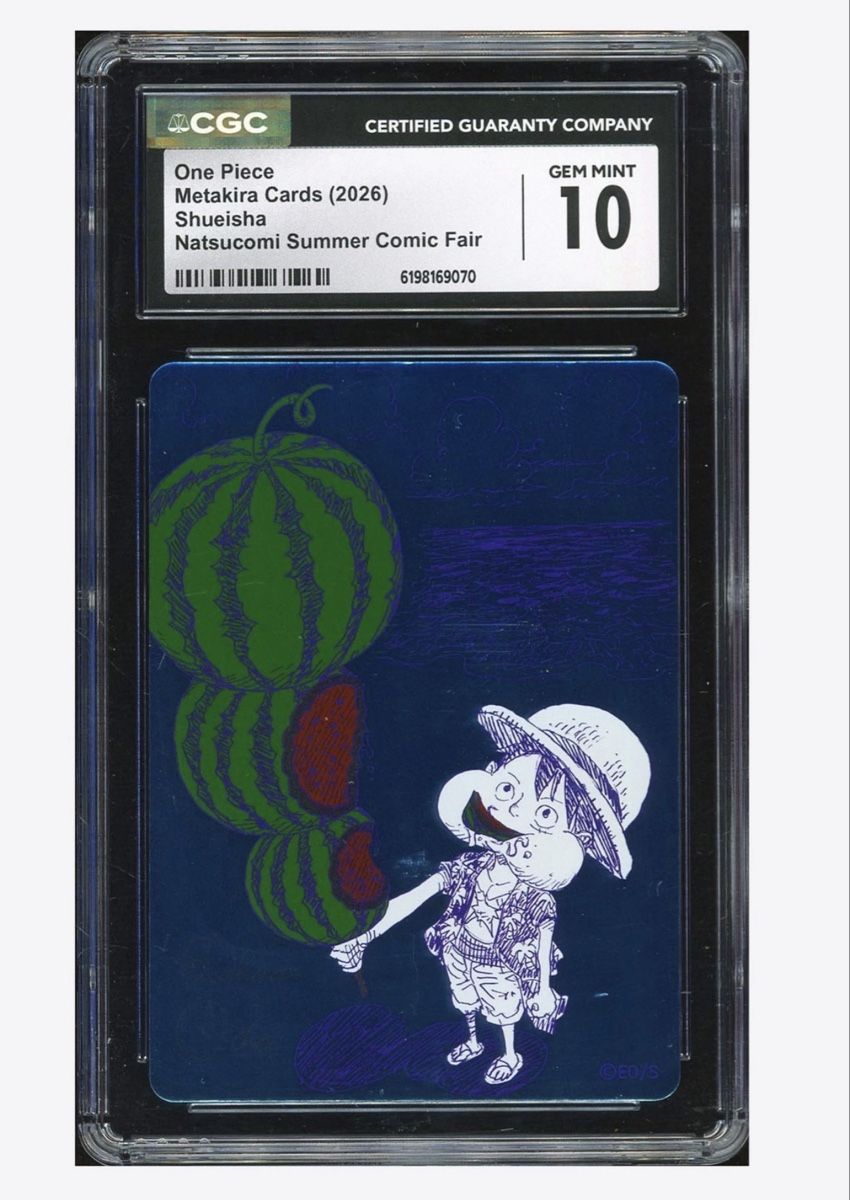 Carte One Piece Metakira Luffy CGC 10 (Wateremelon luffy) (Neu (gemäss ...