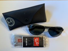 Ray-Ban Sonnenbrille schwarz – wie neu inkl. Etui