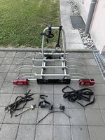 Porte-vélos sur attelage (crochet de remorque)  4 vélos