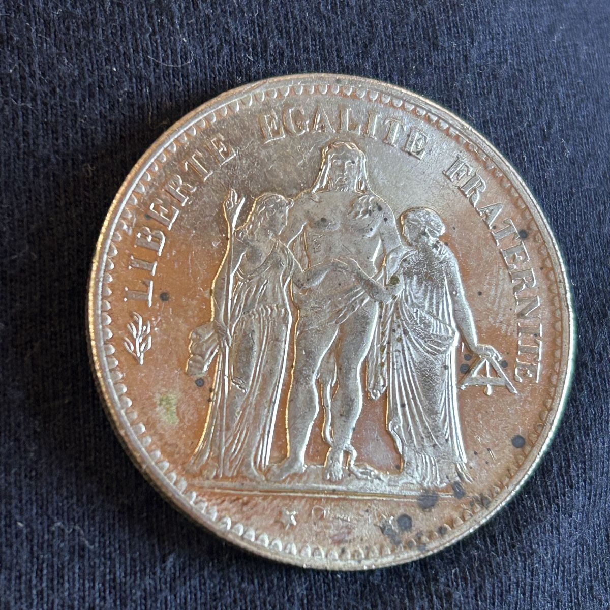 Tutti le monete: Franz.Silbermünze, 5 Francs 1875 – Usato da Laufen venduto da Bellavitaboom 7