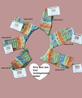 Handgestrickte "Hundertwasser" Socken verschiedene Grössen