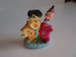 Fred Feuerstein und Dino, Vintage Figur von 1993, Top!