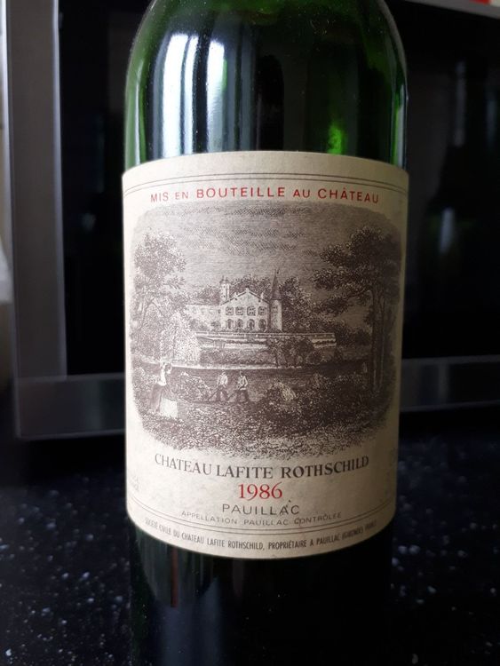 Lafite rothschild 1990 - demi bt vide (D'occasion) à Genève pour CHF 9 ...