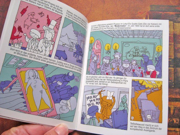 Libri: Pablo Picasso - ich, der König, COMIC-BIOGRAPHIE Mini-Comic – Nuovo (secondo la descrizione) da Bern venduto da Ultimaa 1