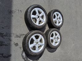 Alufelgen mit Winterreifen  Audi A3 205/55R16 4 Stkgebraucht
