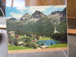 Arosa Untersee Strandbadd Postkarte  2