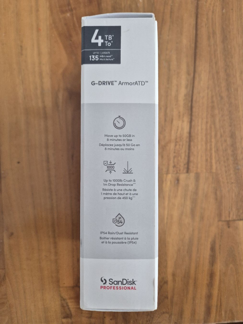 Sandisk Dischi rigidi: Hard Disk esterno 4 Tb "Rugged" – Nuovo (secondo la descrizione) da Minusio venduto da MatRec 4