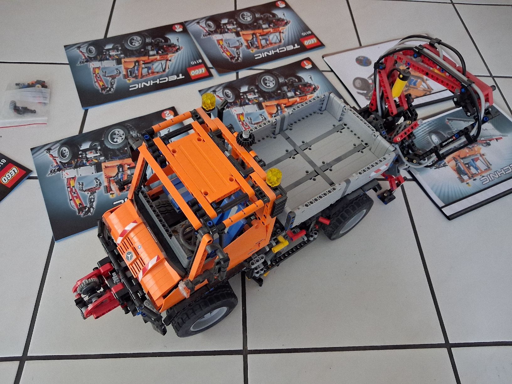 Lego Giocattoli: Lego Technik 8110 Set ( Unimog ) – Usato da Schattdorf venduto da NILU_1916 3