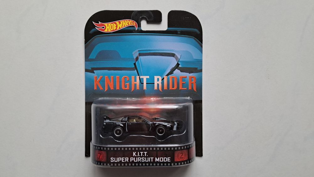 Hotwheels 1/64 🇨🇵 K.I.T.T Knight Rider Série RETRO Entertainment de 2012 - Jeux & Jouets