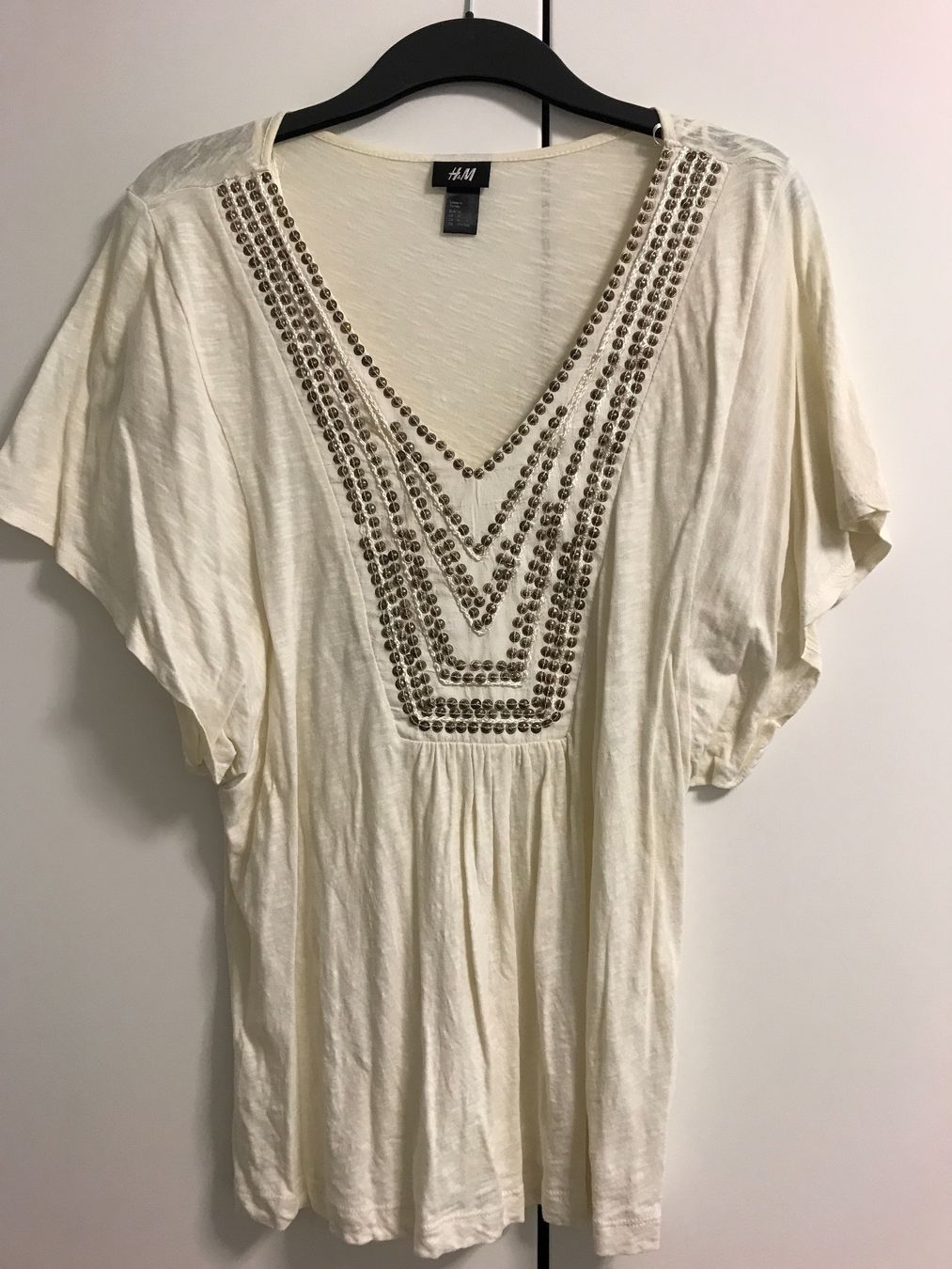 H&M Tuniche: Blusenshirt cremeweiss – Usato da Zürich venduto da ljp_2hsx
