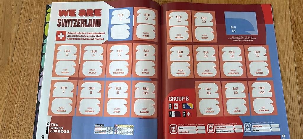 Alben: Leeres Panini Heft WM 26 – Gebraucht aus Horgen von Angelontour709 1