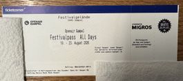 2 x Openair Gampel Festivalpass All Days 19.-23.08.2026