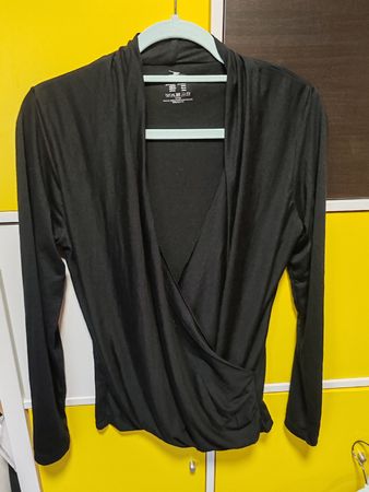 Damen Langarmshirt Crane schwarz Grösse 38 guter Zustand
